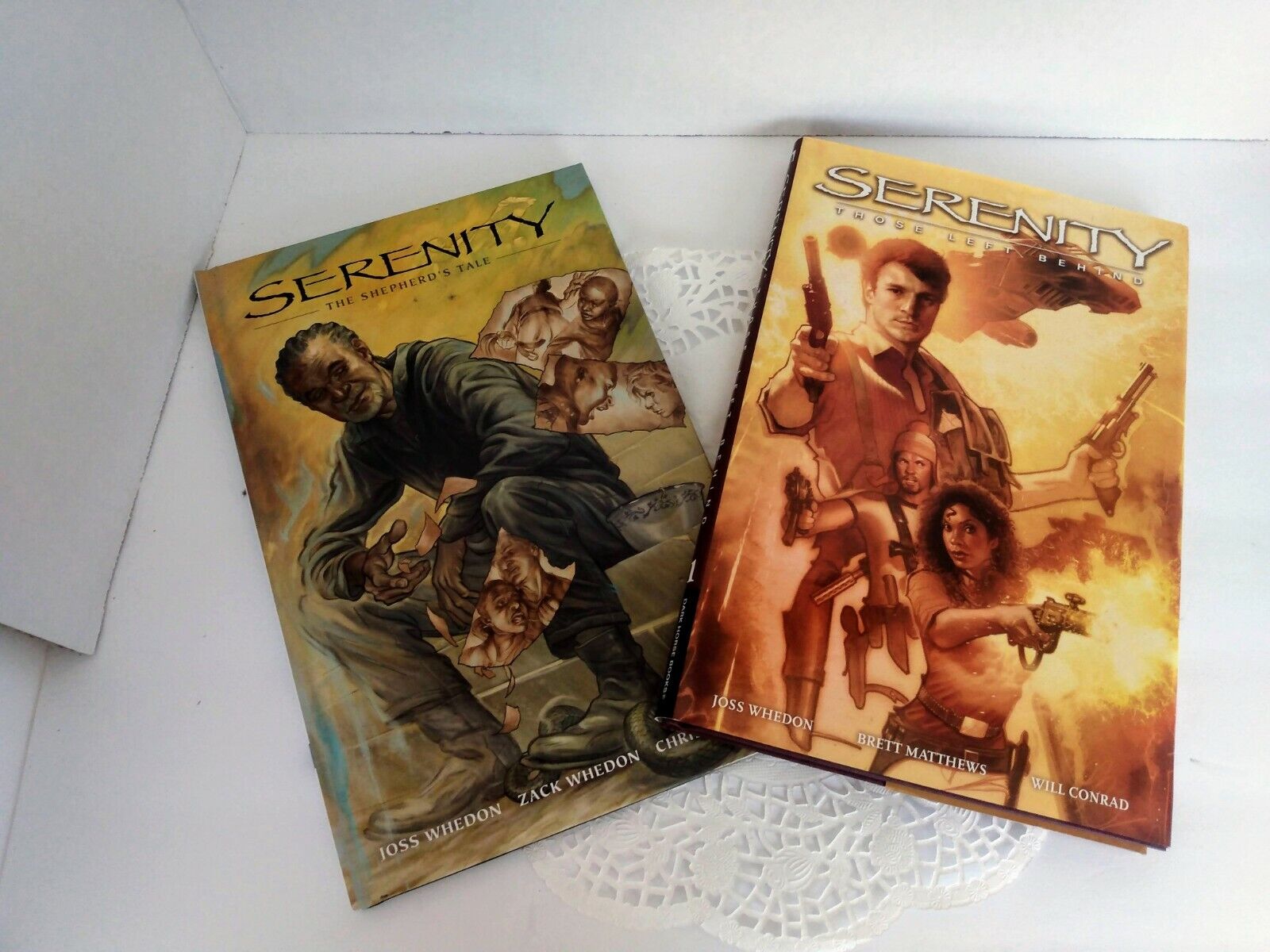  Serenity: Those Left Behind NOV 2007 first edition/The Shepherd's Tale 2010