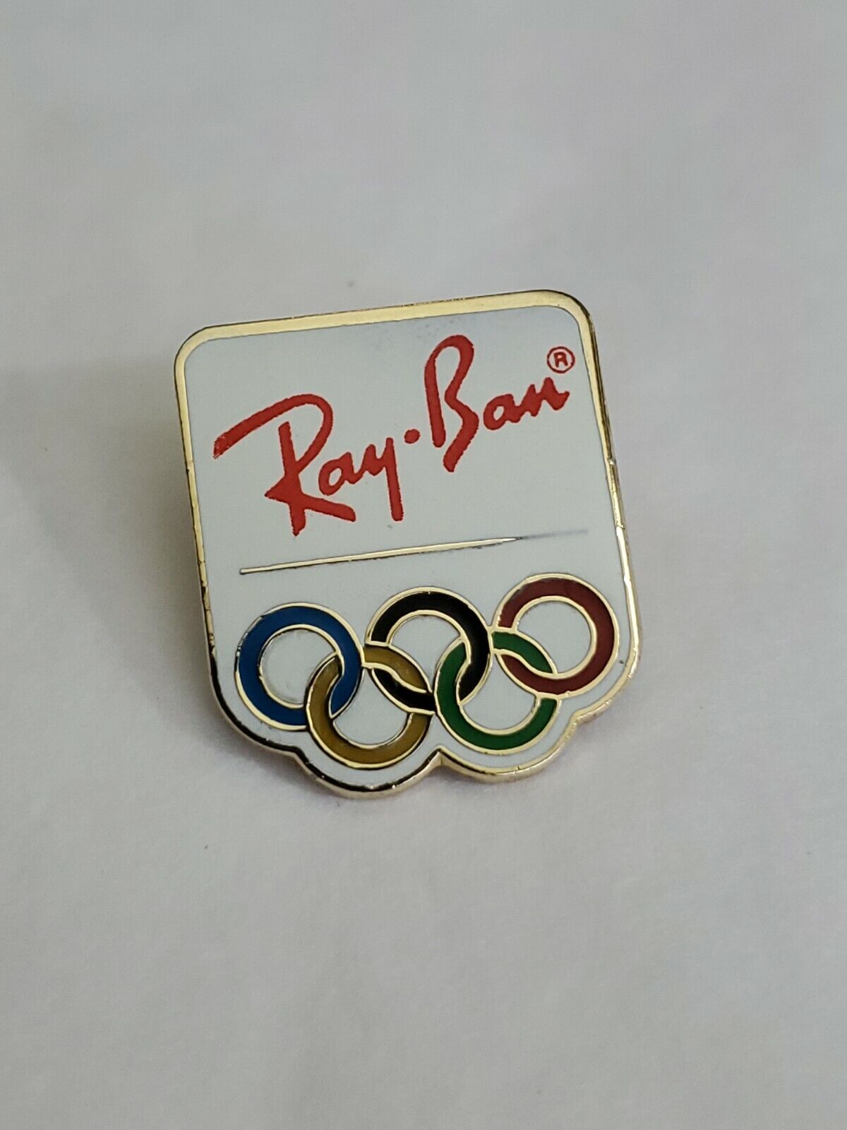 Ray-Ban Olympic Sponsor Hat Jacket Lapel Pin Sunglasses Eyewear