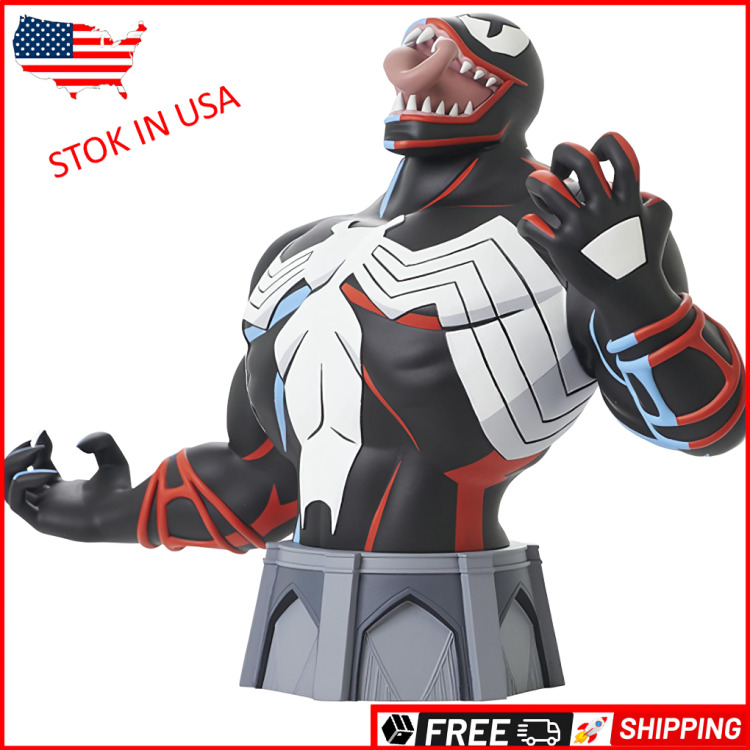 NEW Marvel Animated Venom 1:7 Scale Bust, Stands Approximately 6\