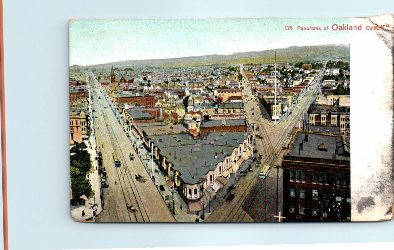 Postcard - Panorama of Oakland, California