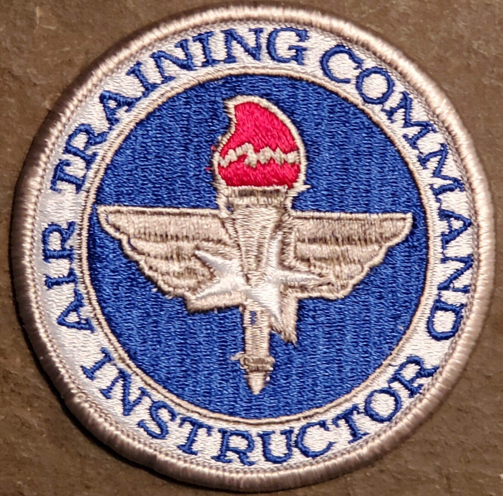 USAF AIR FORCE: AIR EDUCATION AND TRAINING COMMAND INSTRUCTOR PATCH COLOR VTG