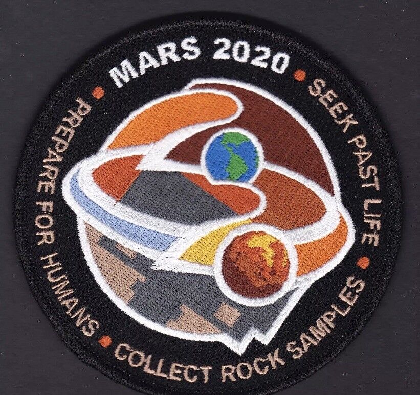 NASA JPL - MARS 2020 PERSEVERANCE ROVER - OFFICIAL MISSION PATCH - 3.5”