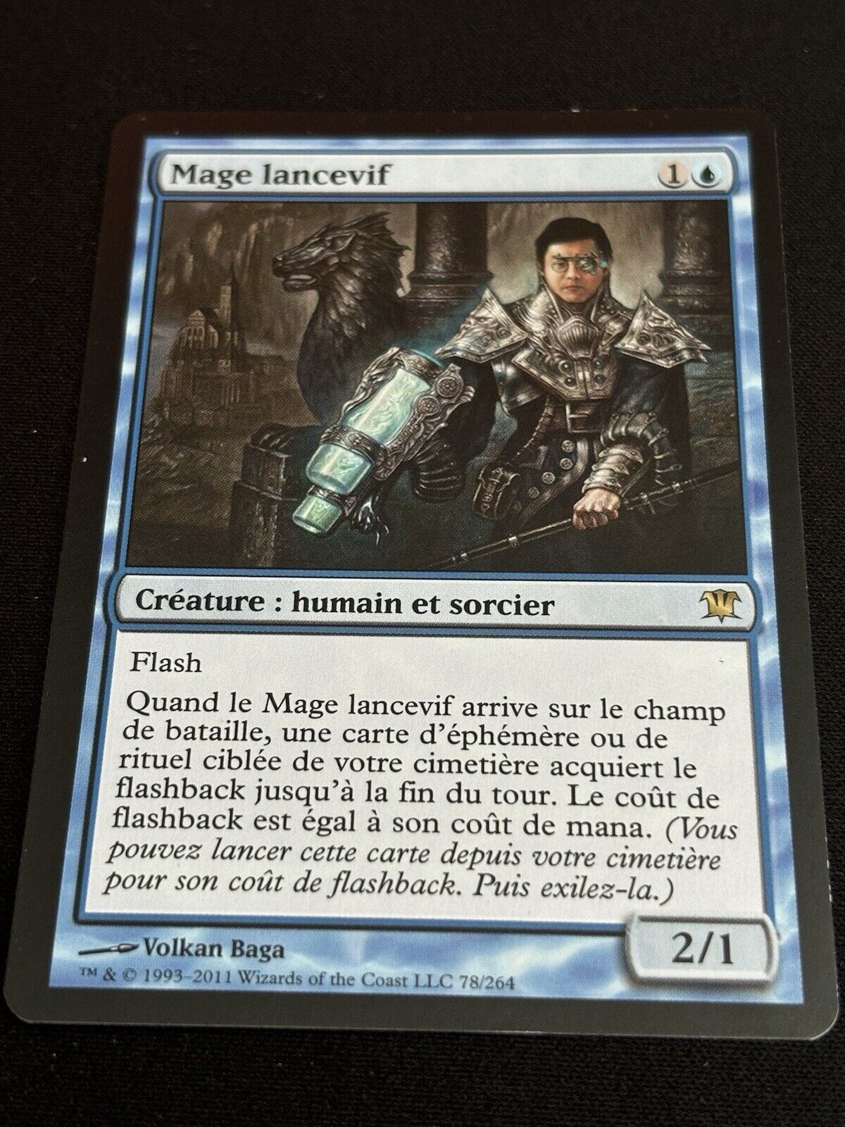 1x Snapcaster Mage FRENCH Mage Lancecif Innistrad INS Magic the Gathering MTG