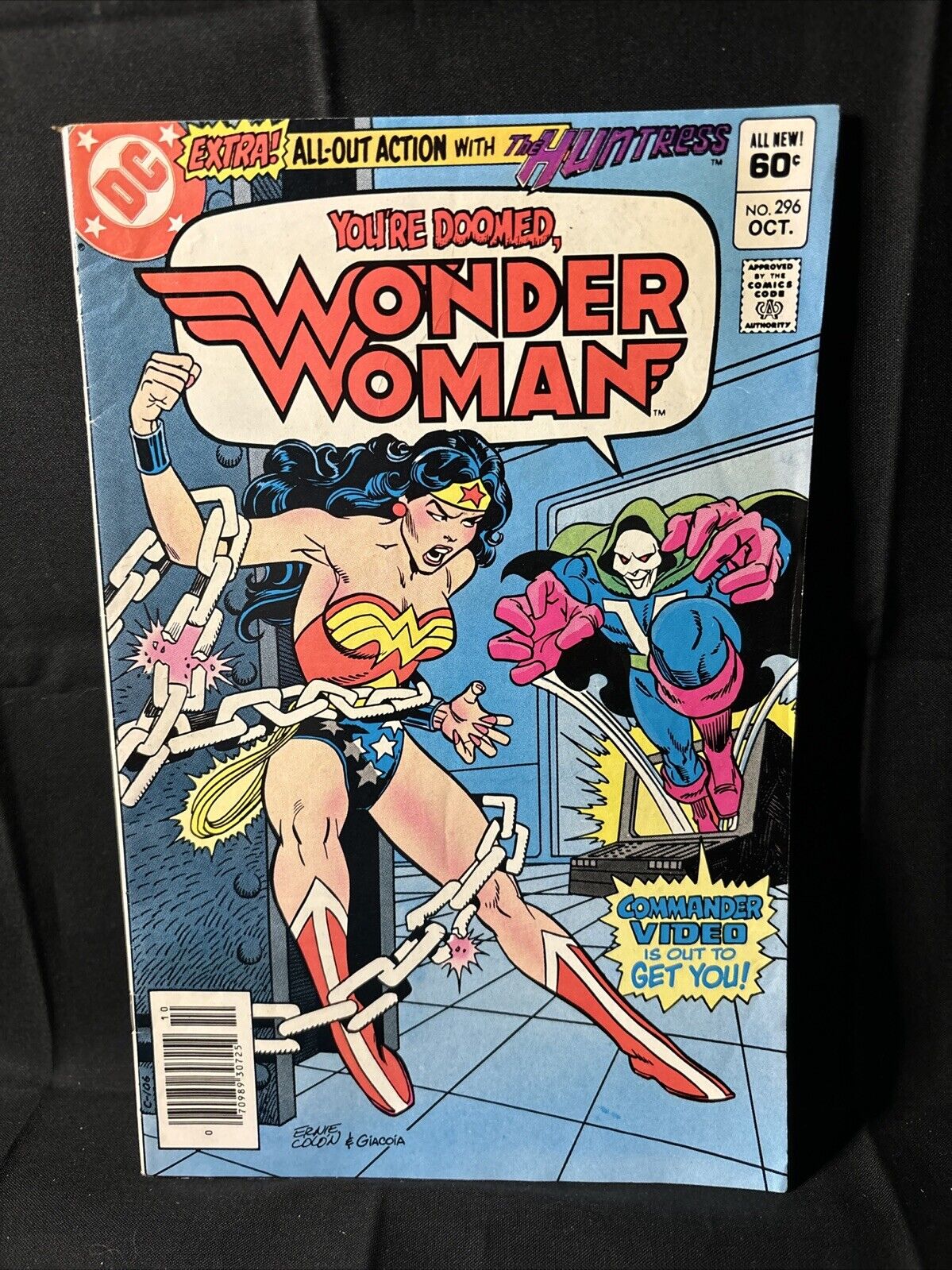 Wonder Woman #289 (1982 DC Comics) Bronze Age The Huntress FN/VF