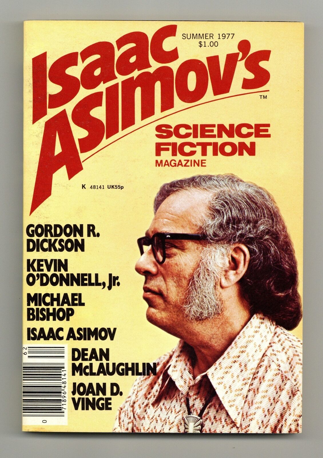 Asimov's Science Fiction Vol. 1 #2 VF 8.0 1977