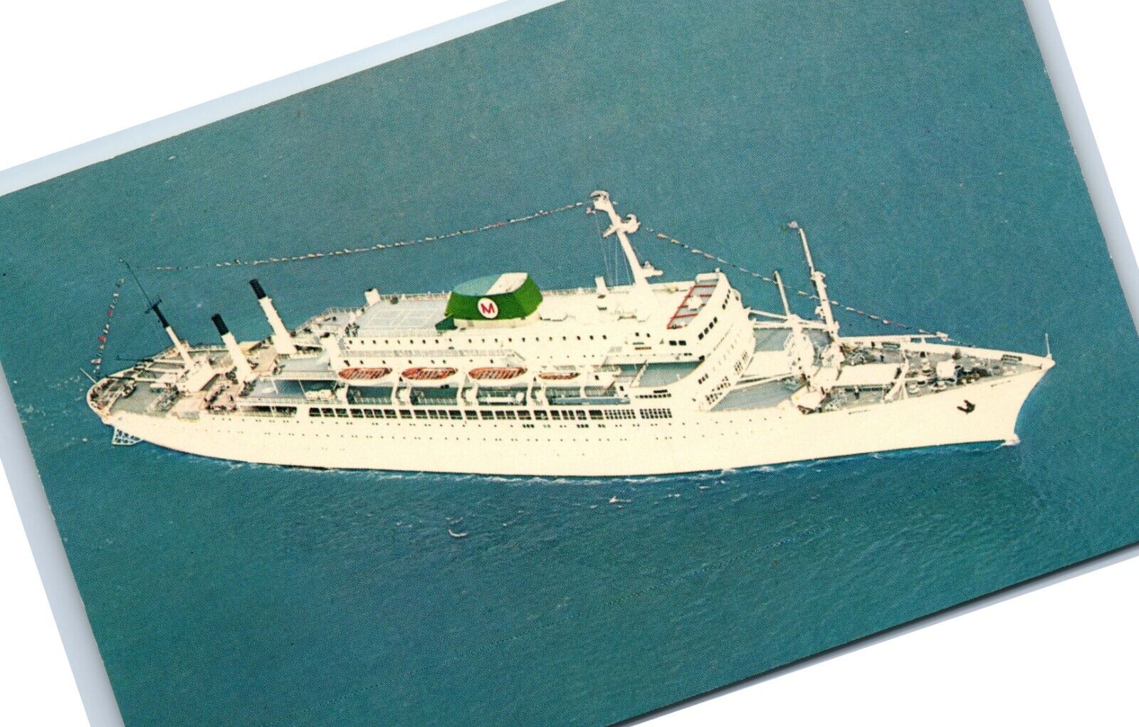 Postcard - Passenger Liners Brasil and Argentina Moore-McCormack Liners 