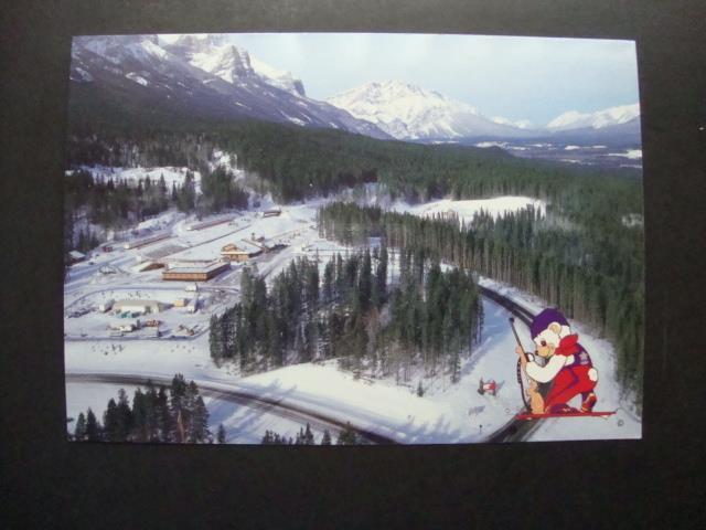 Railfans2 403) Canmore, Alberta, Canada Nordic Center, 1988 Olympic Winter Games
