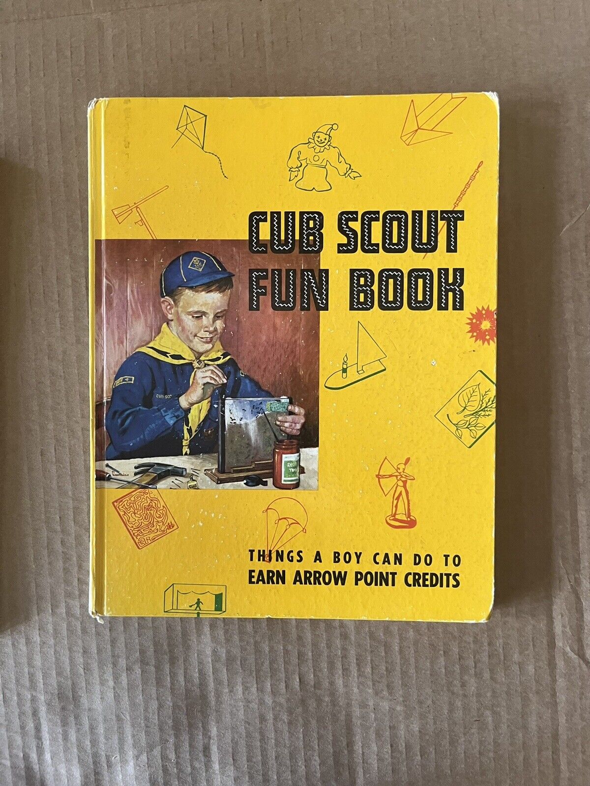 BSA Boy Scouts of America 1956 CUB SCOUT FUN BOOK