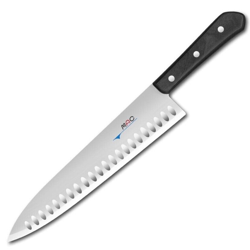 NEW MAC Chef Series Chef Knife w/Granton Edge TH-100 25.5cm
