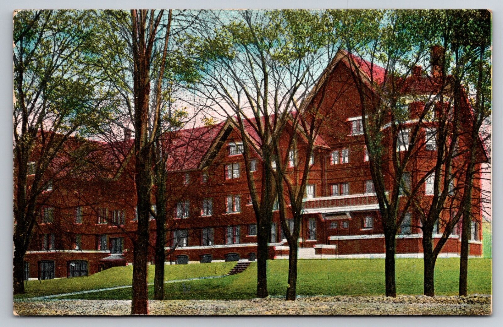 Oxley Hall Ohio State University Columbus Ohio OH 1911 Postcard