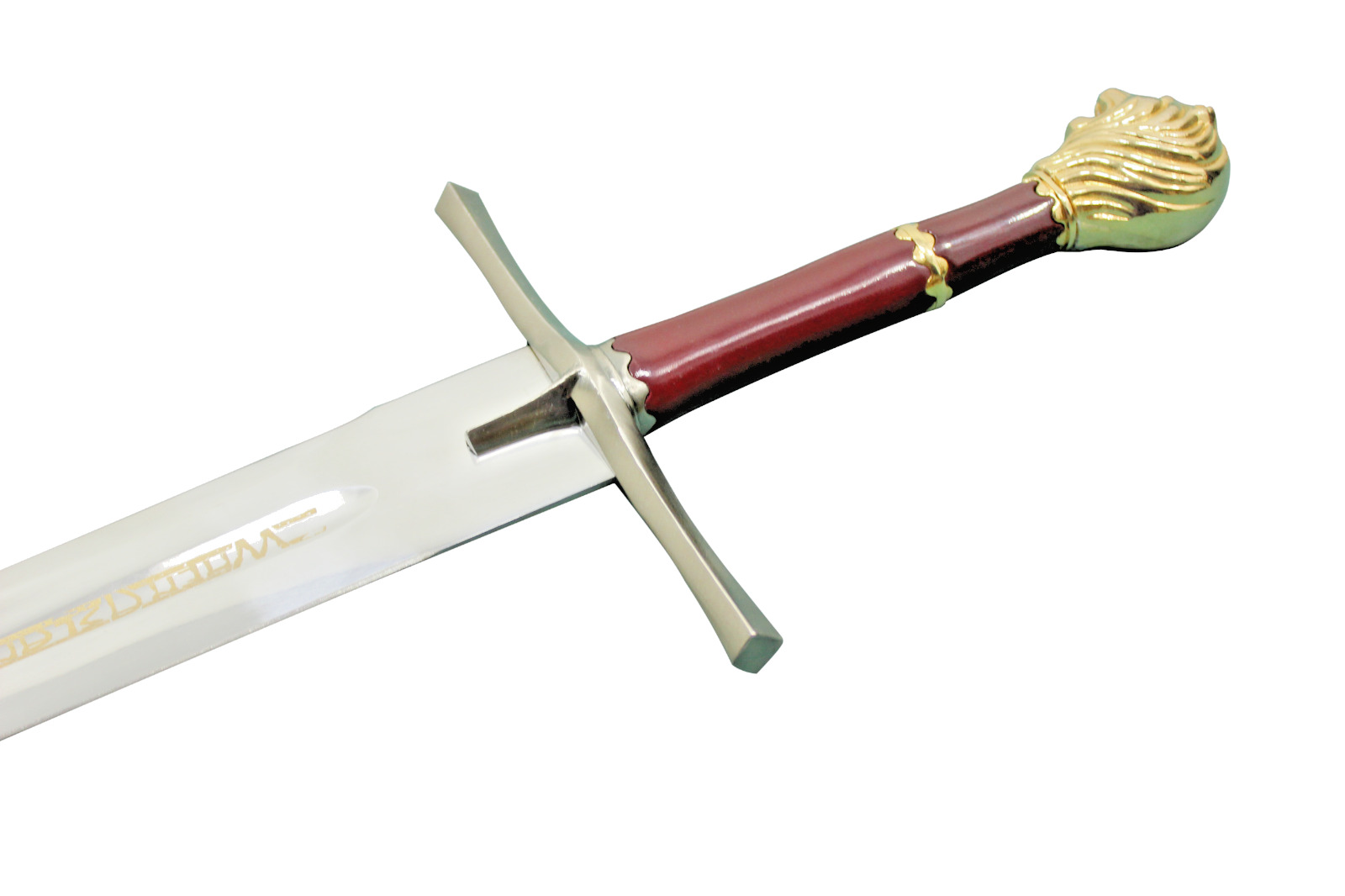 Narnia Sword With Wall Plaque, Handmade Cosplay Sword With Wall Plaque LOTRs