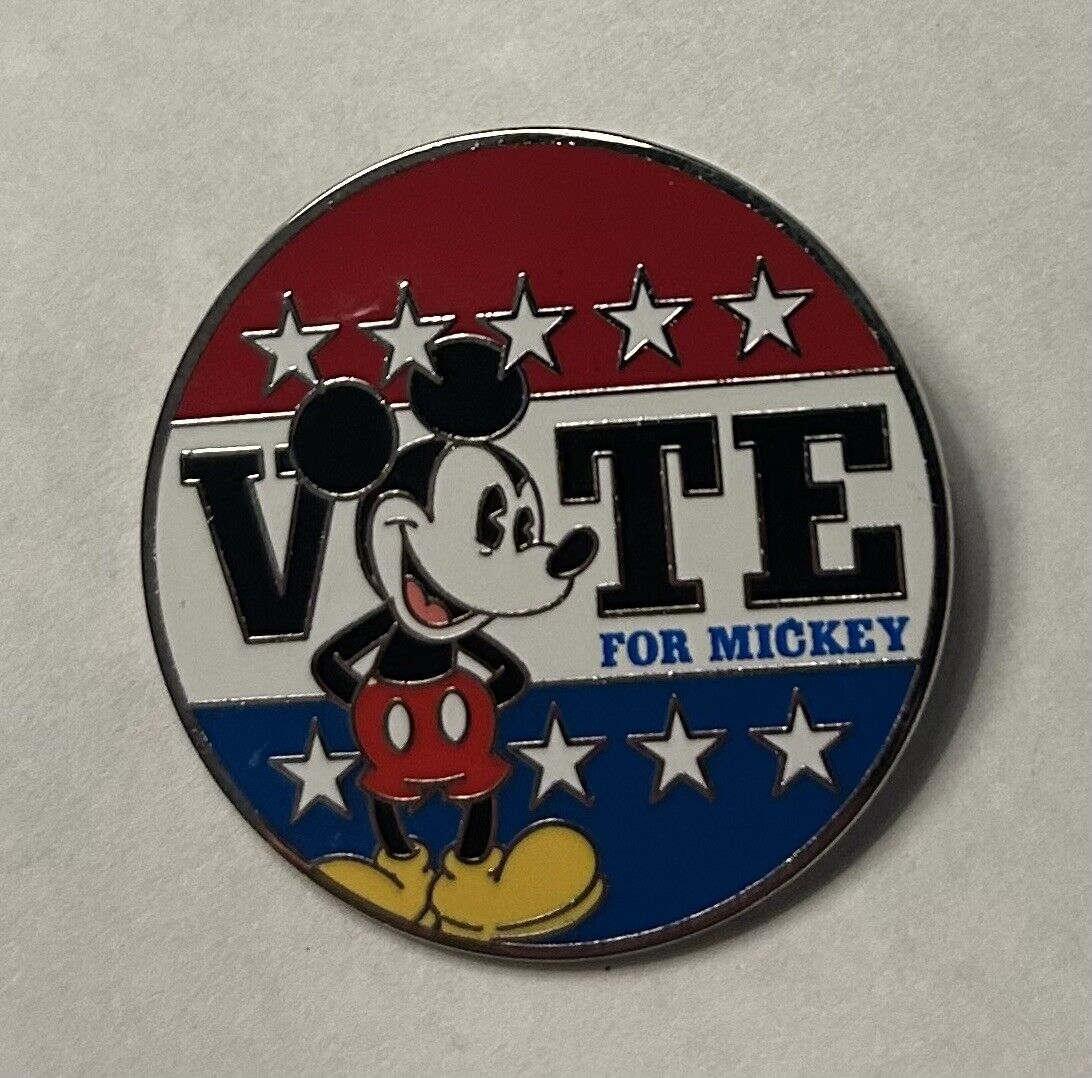 Disney - Vote For Mickey Mouse - Election Pin