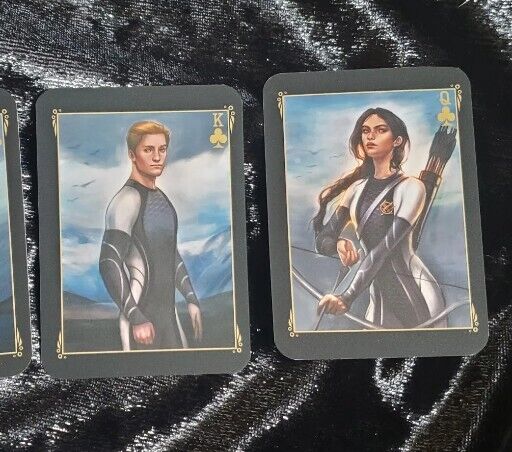 Litjoy Exclusive Trading Playing Cards Hunger Games Katniss Rare Bookish New