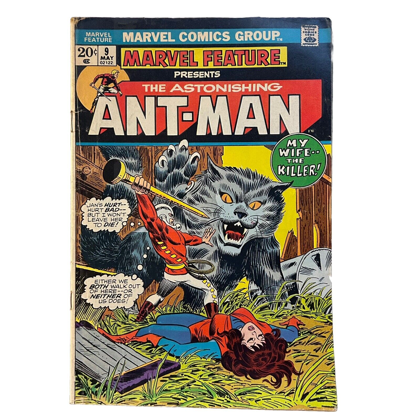 MARVEL FEATURE No. 9 May 1973 Ant-Man - Marvel GD
