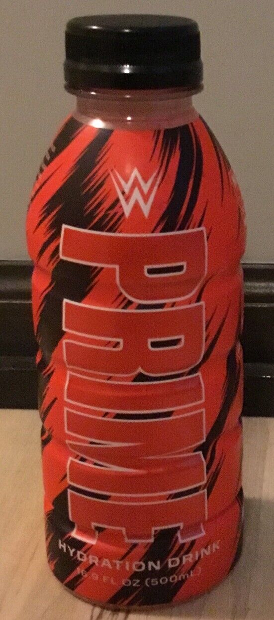 WWE Prime Hydration ** Brand New ** Red & Black Bottle