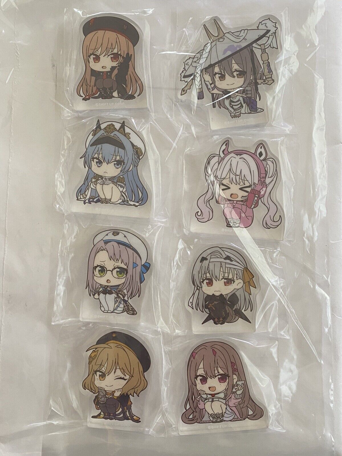 Goddess of Victory NIKKE Exhibition 2024 Acrylic Stand All 8 Types Complete Set