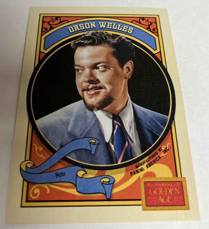 2014 Panini Golden Age #49 Orson Welles (American Actor and Filmmaker)