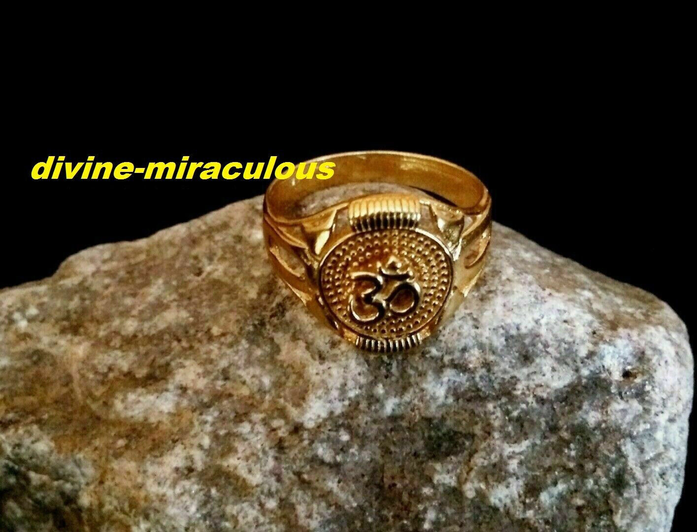 ॐ Power Egyptian Ancient Pharaoh amulet Wealth Talisman Chaarm Ring ॐ