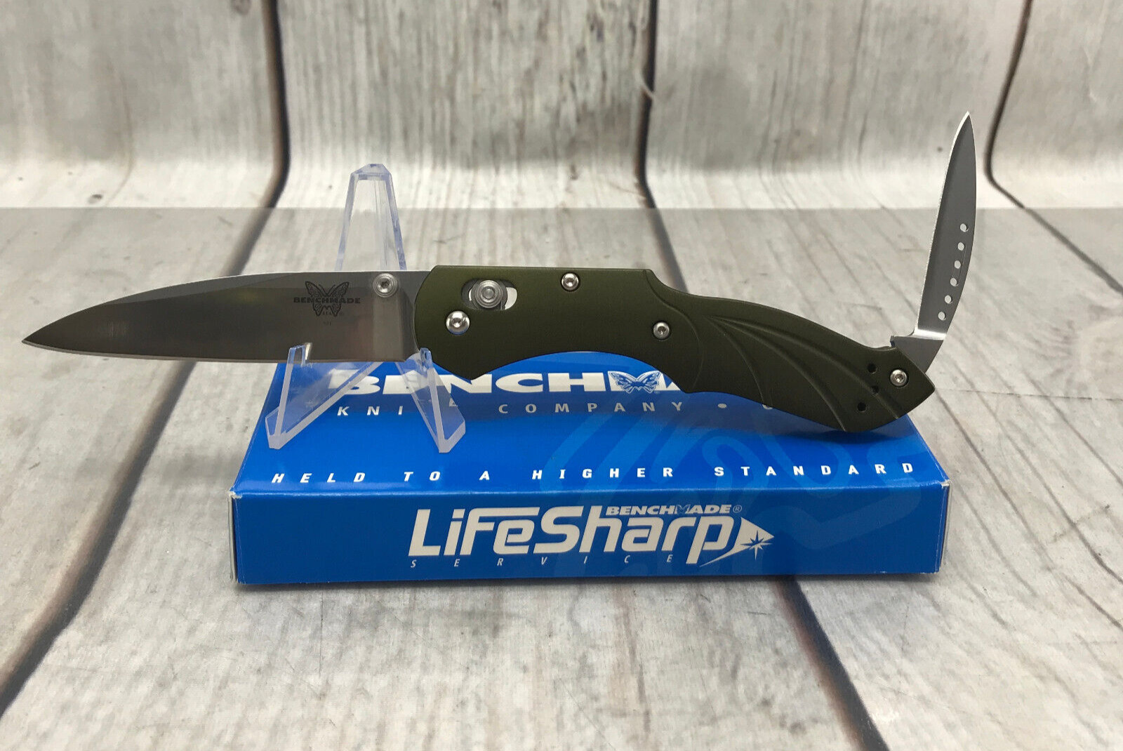 Rare Benchmade 921OD Switchback Osborn Designed Discontinued Knife Excellent