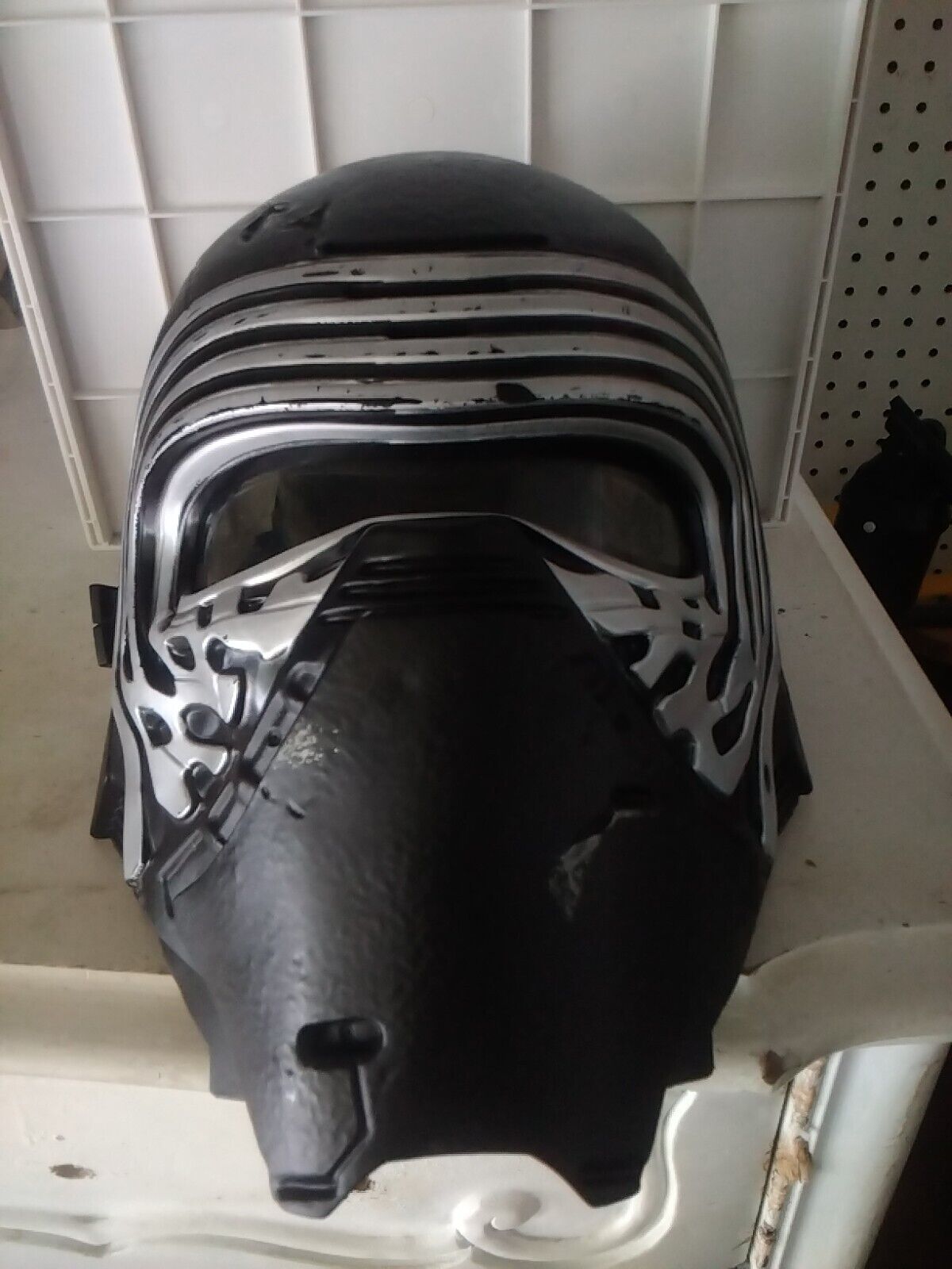 Star Wars Force Awakens Kylo Ren Hasboro Mask Voice Changer 2015 Works Great