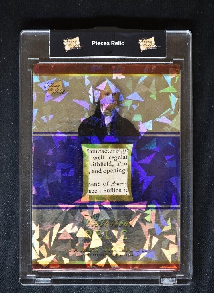 2022 Pieces of the Past Presidential Edition Base Relic #55 James Madison