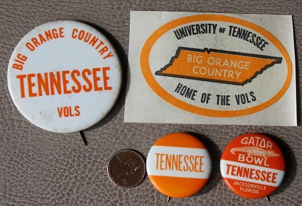 University of Tennessee Volunteers Football 4 piece set Gator Bowl Big Orange --