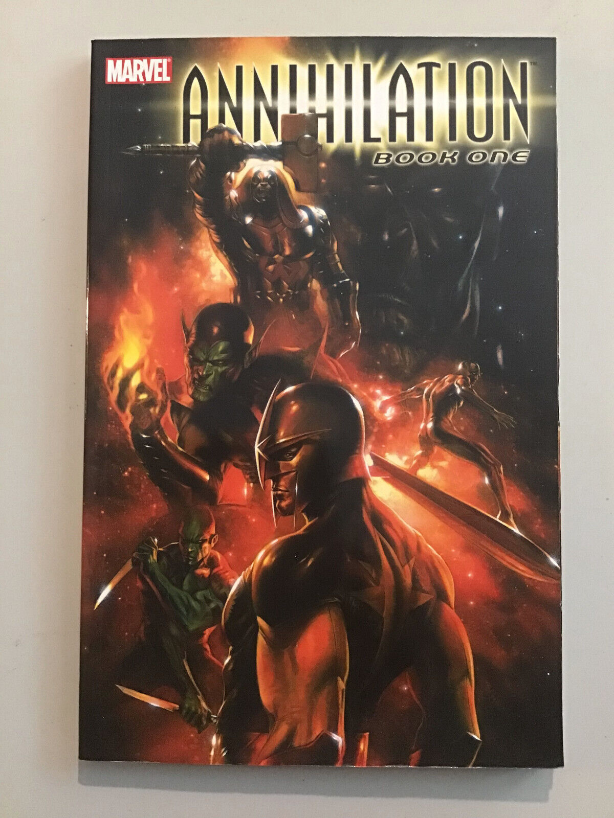 Annihilation Book One TPB (2007 Marvel) Abnett Lanning Nova Drax Guardians OOP