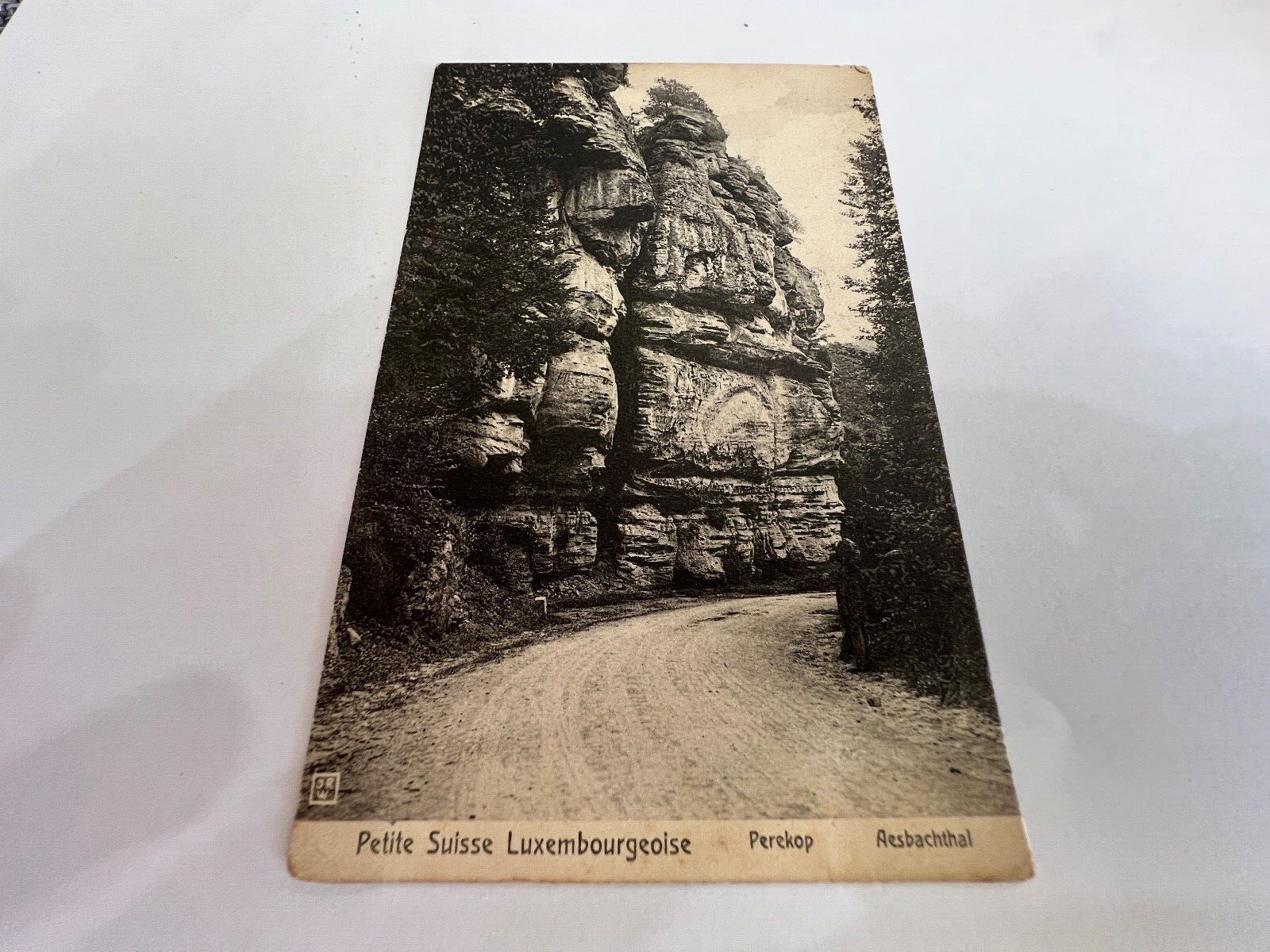 Vintage Petite Suisse Luxembourgeoise Perekop Postcard