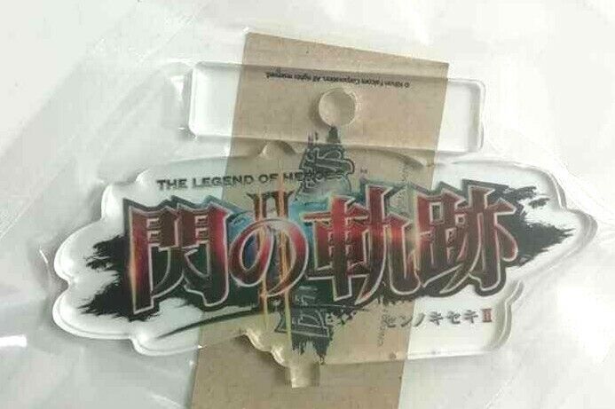 Legend of Heroes Sen no Kiseki II Logo Acrylic Stand Game Official Goods Falcom