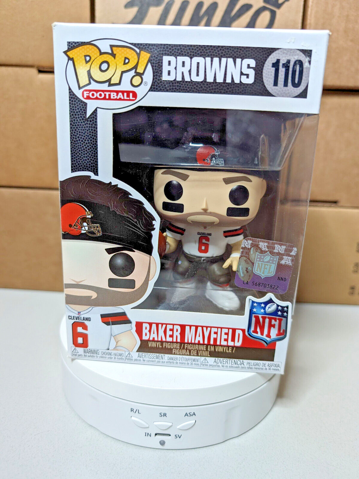 Funko POP Football - #110 Baker Mayfield Cleveland Browns
