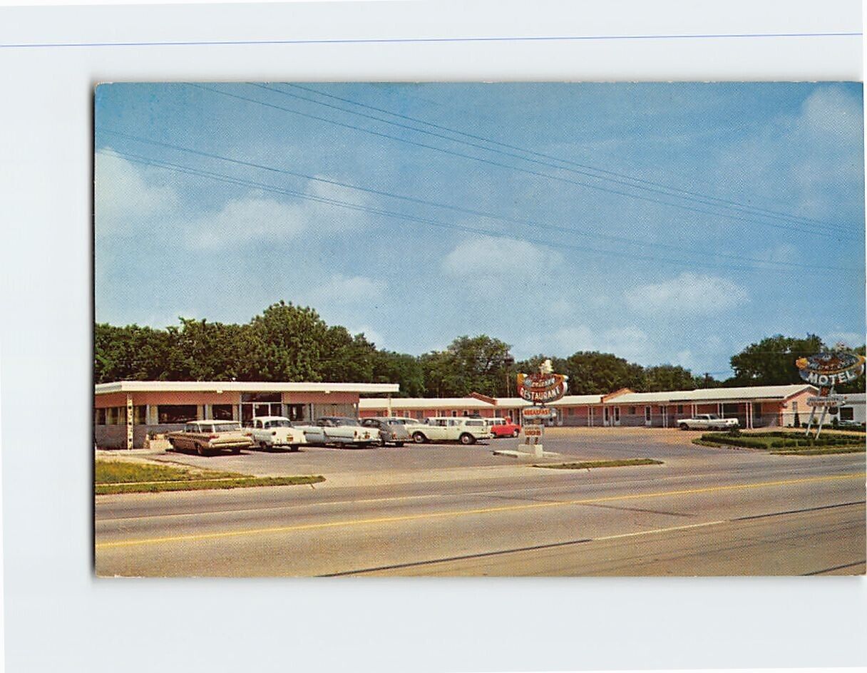 Postcard Monterey Motel & Restaurant Springfield Missouri USA