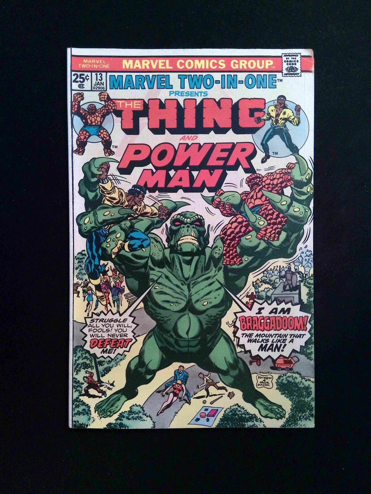 Marvel Two On One #13  Marvel Comics 1976 FN/VF