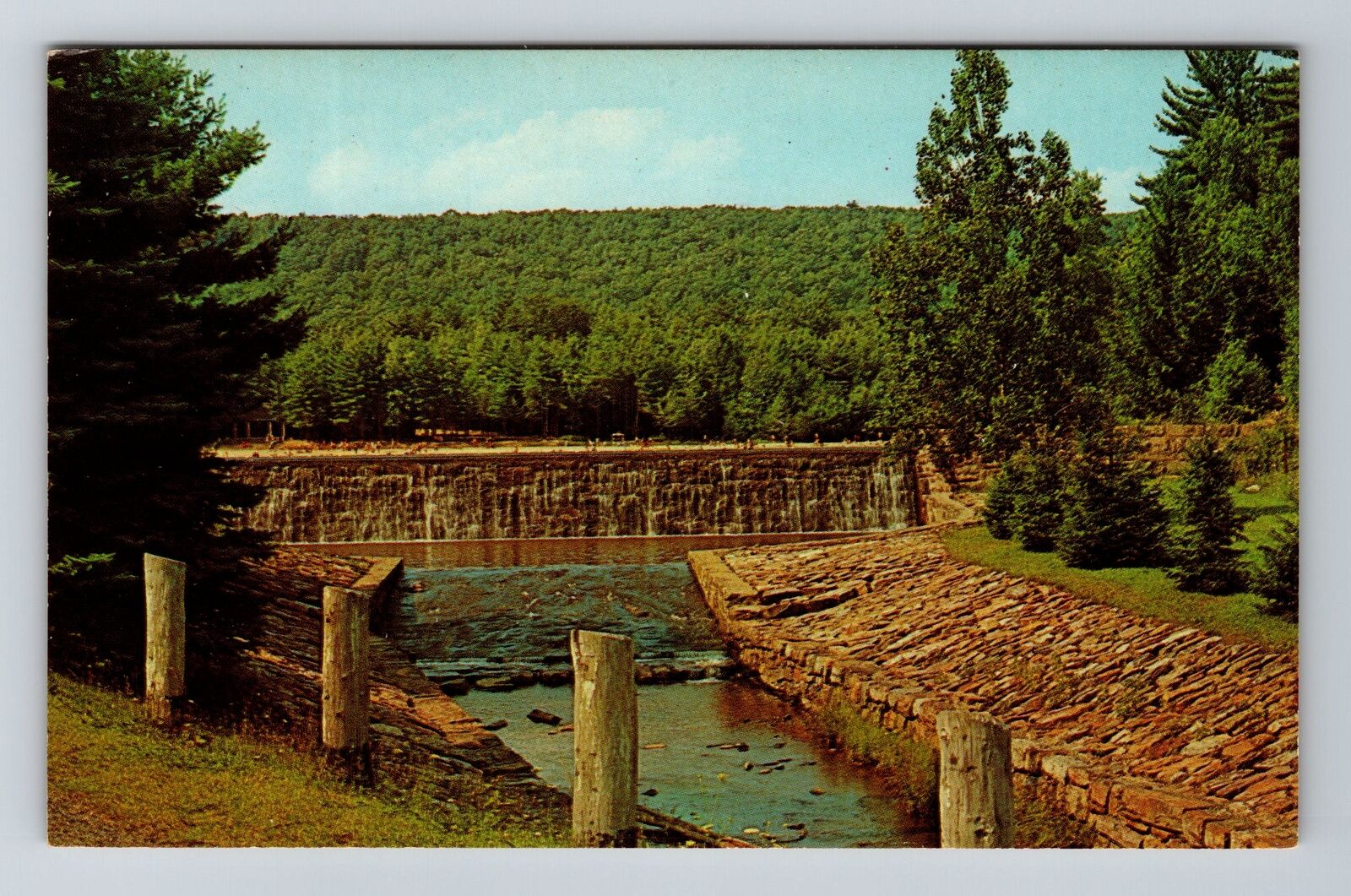 Lewisburg PA-Pennsylvania, Raymond B. Winter State Park Vintage Postcard
