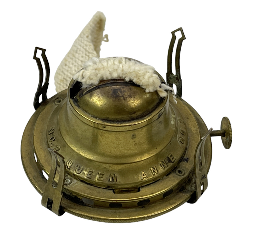 Vintage Queen Anne No 2 Scoville lantern burner with wick
