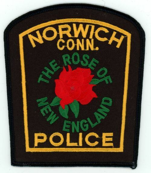 CONNECTICUT CT NORWICH POLICE NICE SHOULDER PATCH SHERIFF