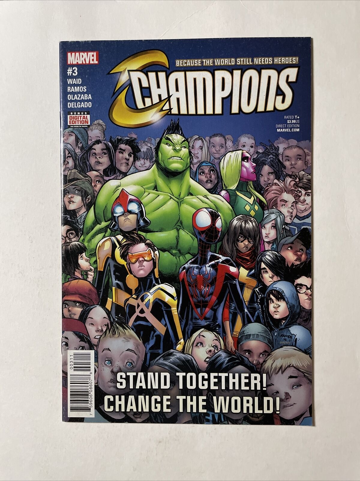Champions #3 (2017) 8.0 VF Marvel High Grade Comic Book