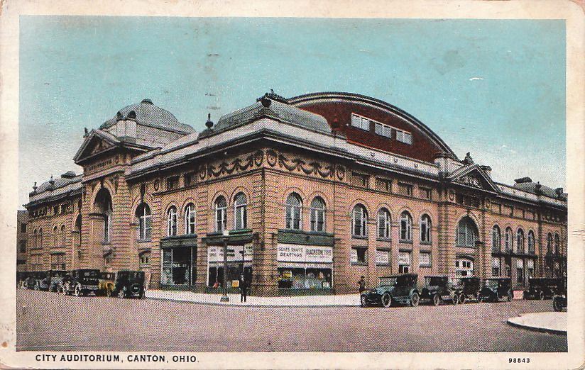 Postcard City Auditorium Canton OH