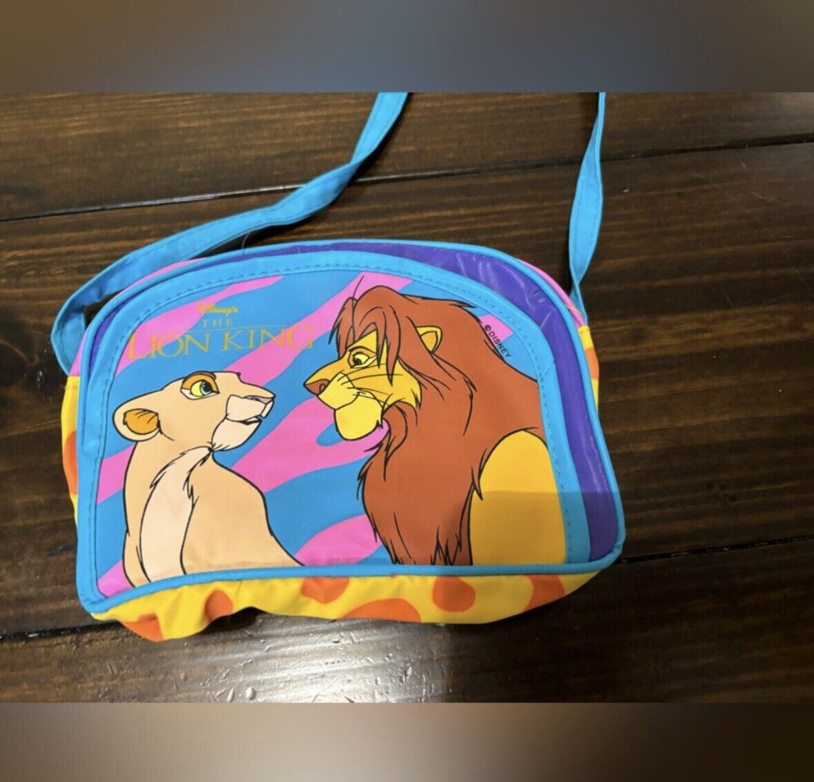 Vintage 90s Lion King Collectible Crossbody Purse