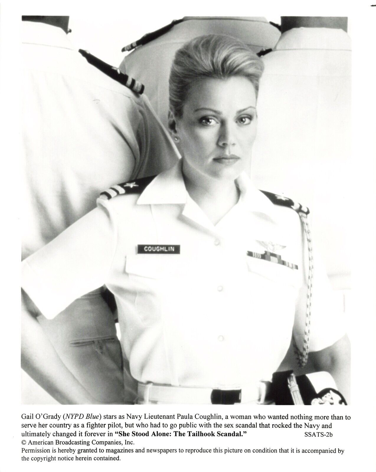 The Tailhook Scandal 1991 Movie Photo 8x10 Gail O\'Grady Press Navy  *P70b