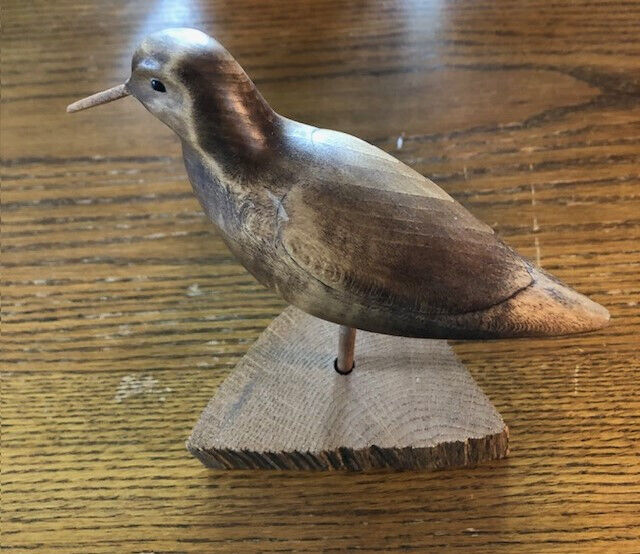 Handcarved Bird on Stand