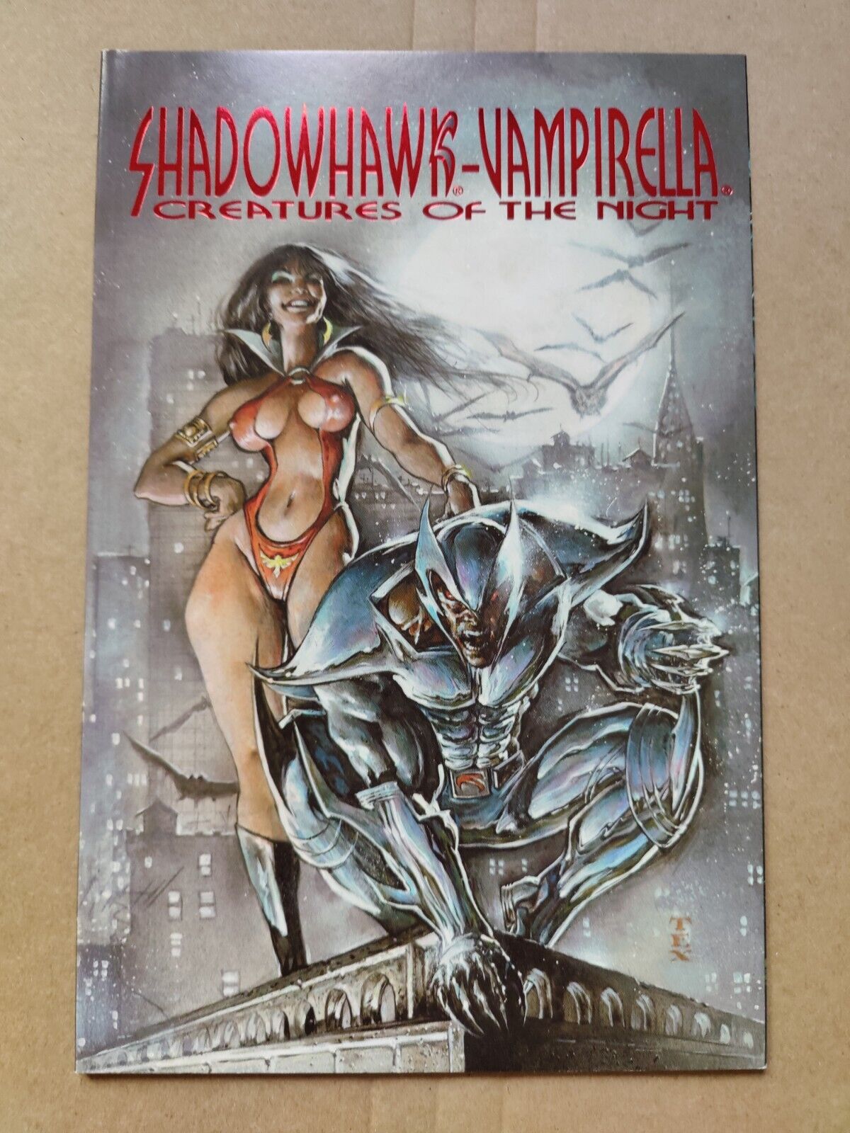 Shadowhawk Vampirella Creatures of the Night #2 Image / Harris 1995 VF