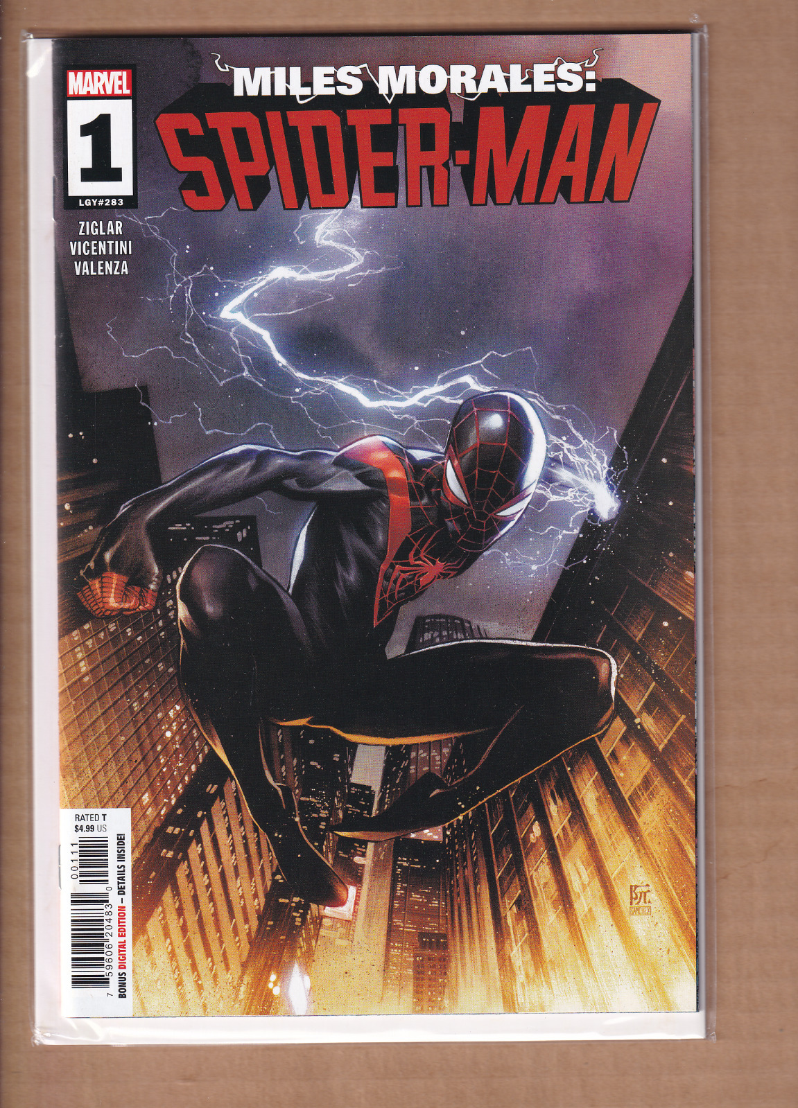 Miles Morales Spider-Man #1 Cover A   Marvel Comics 2022 NM-