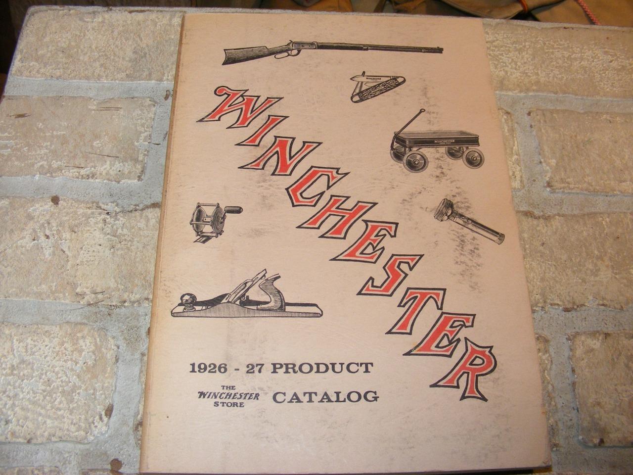 1984 Reprint of Winchester 1926 -27 Catalog Hunting Fishing Sports Advertising