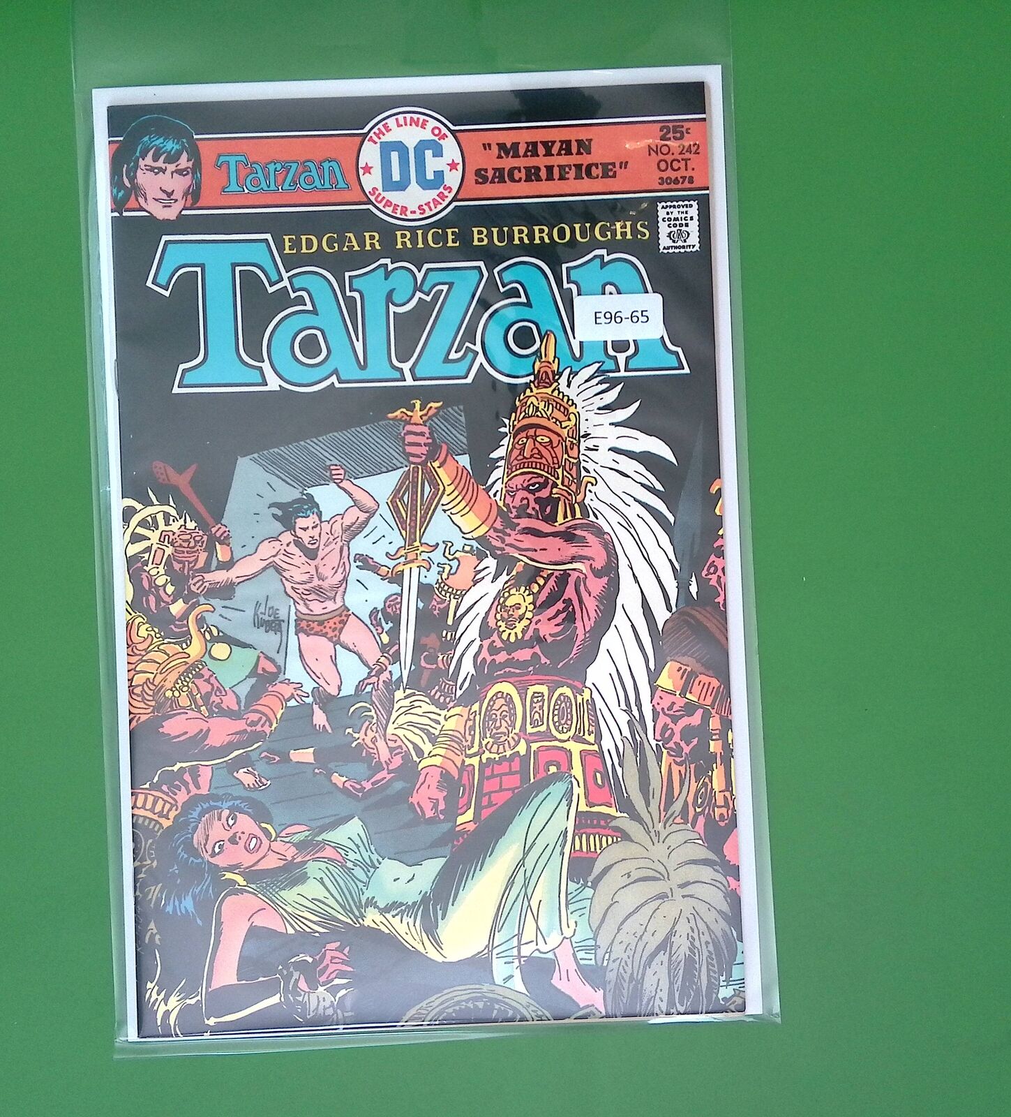 TARZAN #242 VOL. 1 HIGH GRADE DC COMIC BOOK E96-65