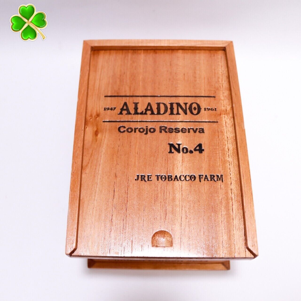Aladino Corojo Reserve No. 4 LE 2022 Empty Wood Cigar Box 6.25\