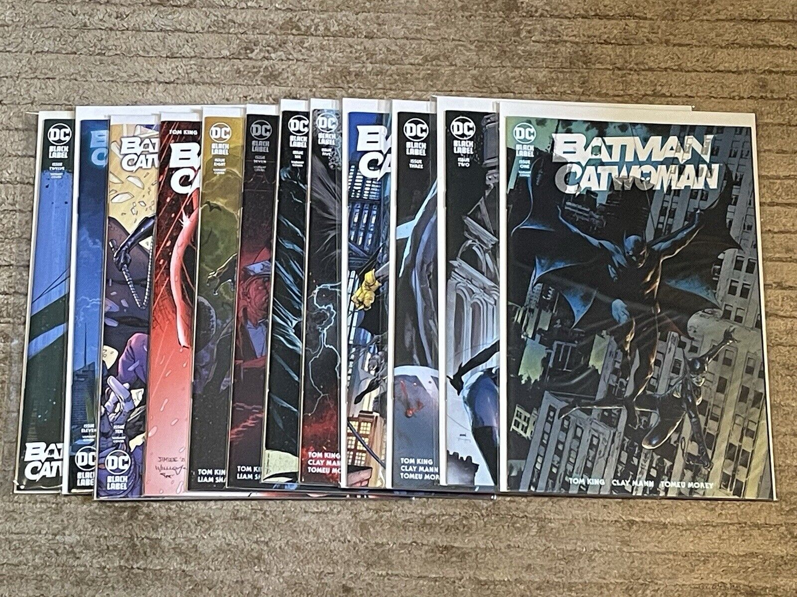 Batman Catwoman (2020) DC Black label Full Series #1-12