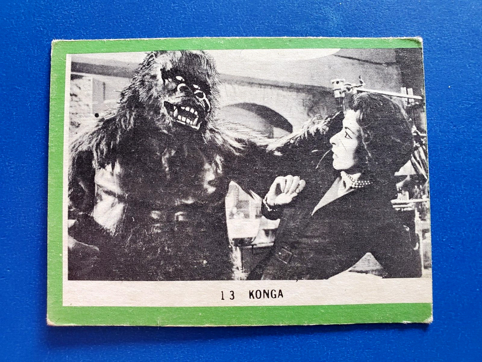 1963 Rosan Terror Monsters Series Green Cards #13 Konga VG