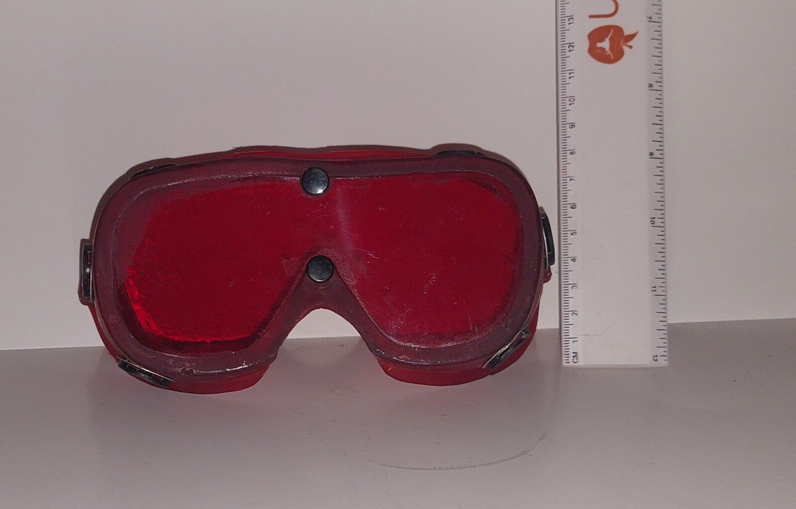 Vintage Picker Red Adapter Goggles
