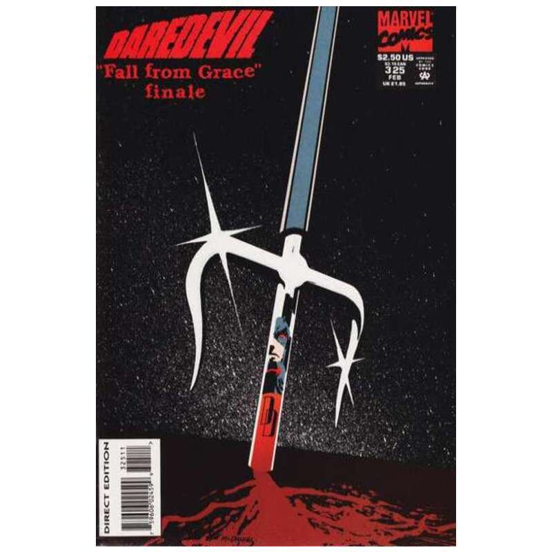 Daredevil #325  - 1964 series Marvel comics VF+ Full description below [e\