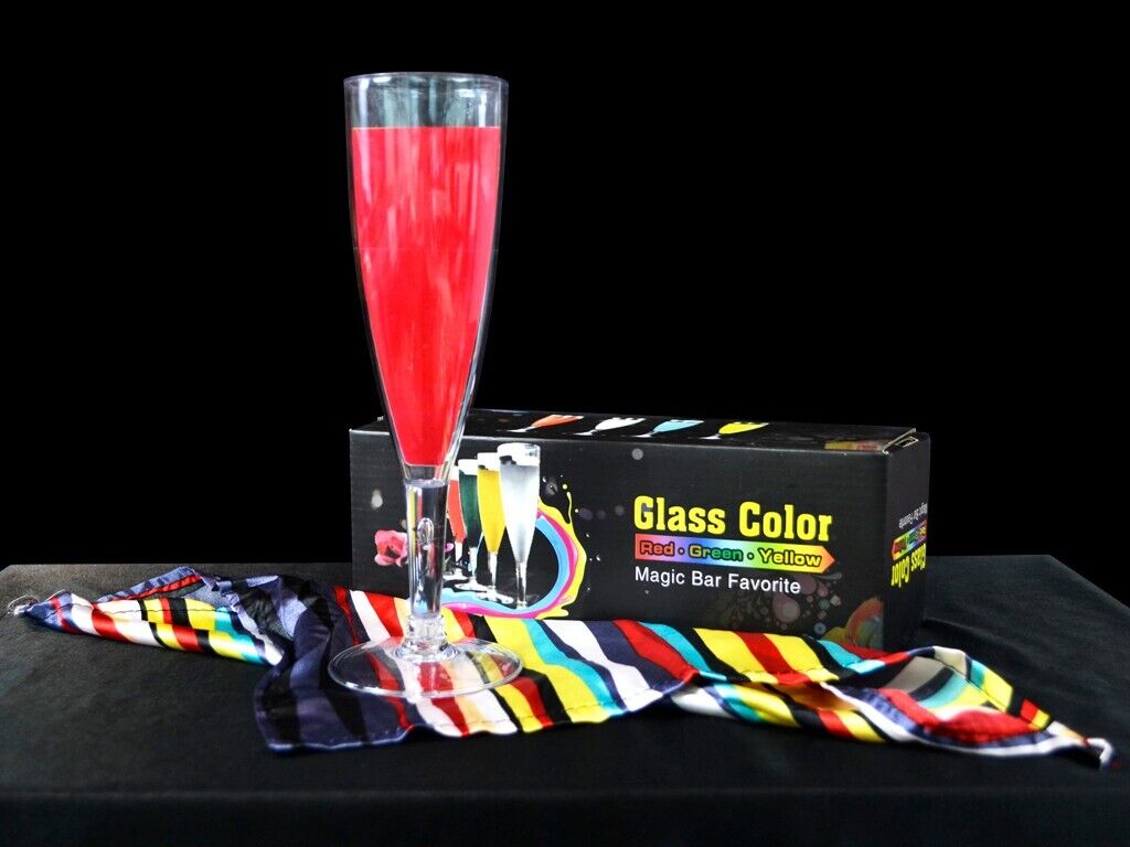 Glass Color Change Champagne Stage Magic Tricks Magician Trick Gimmick